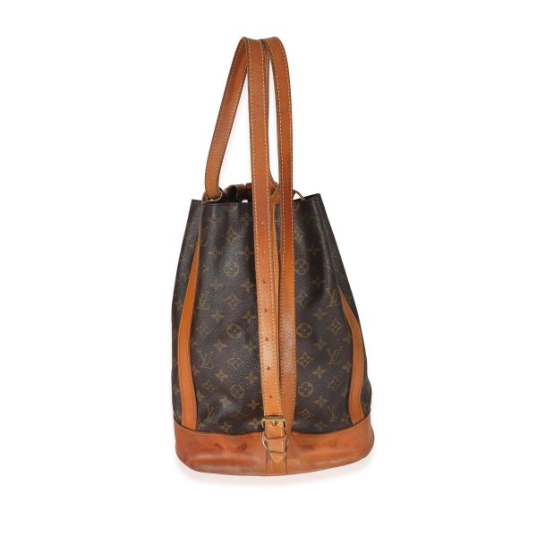 132904 pv Louis Vuitton Vintage Monogram Canvas Randonnee PM