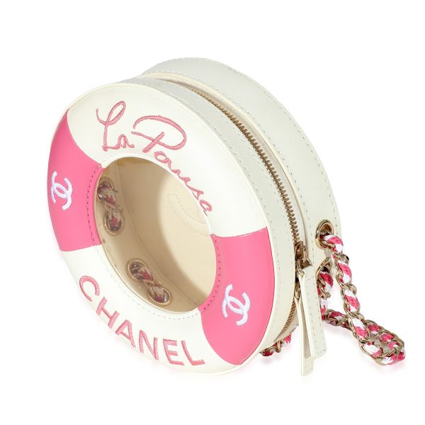 132962 sv a9ece3bc f946 49c3 81ff e00501bf9974 Chanel Pink White Lambskin La Pausa Lifesaver Bag