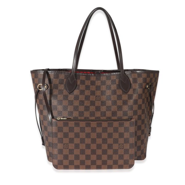 132970 stamp Louis Vuitton Damier Ebene Neverfull MM