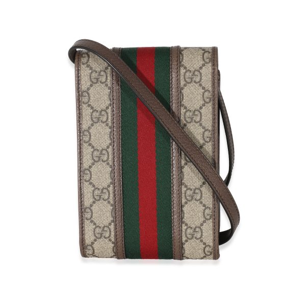 133010 bv Gucci GG Supreme Web Mini Ophidia Crossbody Bag