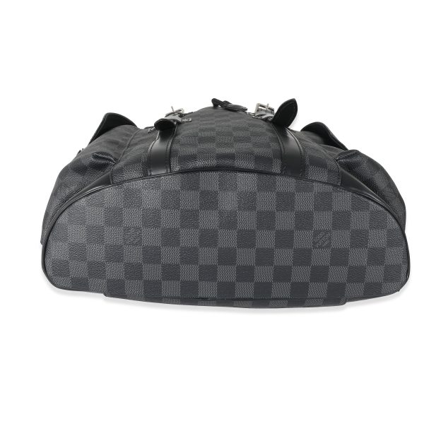 133024 bv Louis Vuitton Damier Graphite Christopher Backpack