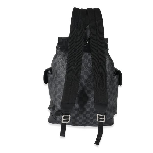 133024 stamp Louis Vuitton Damier Graphite Christopher Backpack