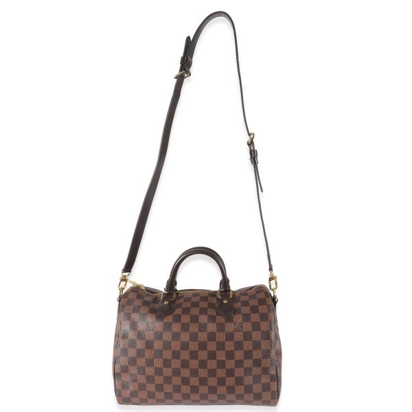 133039 bv Louis Vuitton Damier Ebene Canvas Speedy Bandouliere 30