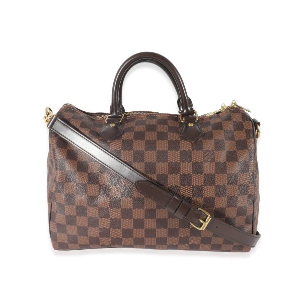 133039 pv Louis Vuitton Damier Ebene Canvas Speedy Bandouliere 30