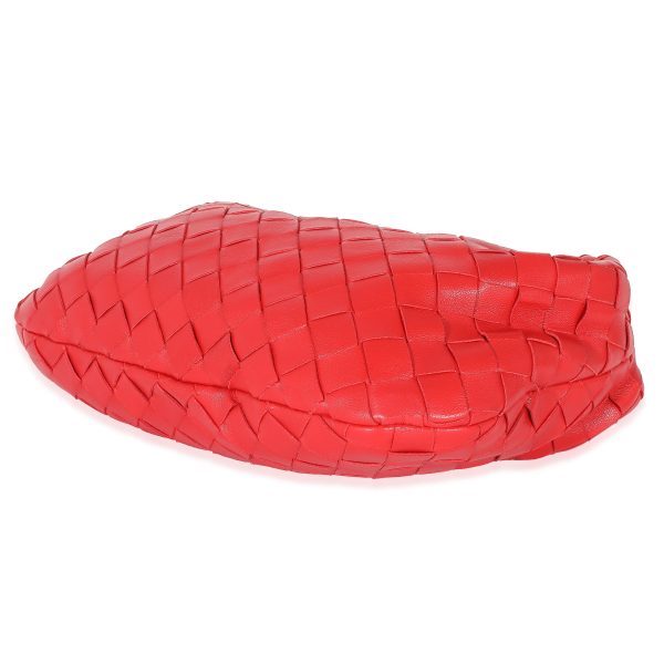 133071 box Bottega Veneta Red Nappa Intrecciato Mini Jodie