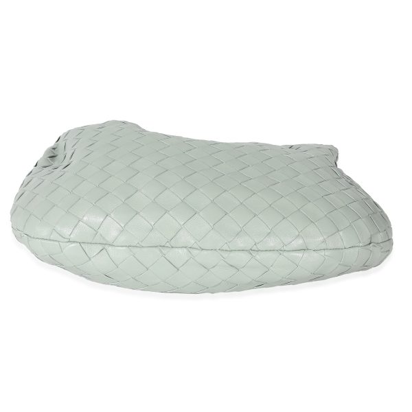 133082 stamp Bottega Veneta Sage Intrecciato Lambskin Teen Jodie