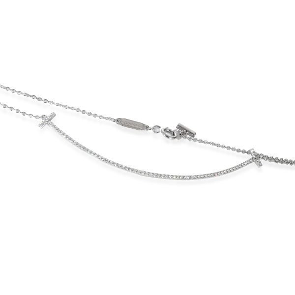 133141 clasp bf898d42 43a6 4385 b83c 8f6856f28a56 Tiffany Co Tiffany T Necklace in 18K White Gold 019 CTW