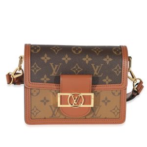 133159 fv Louis Vuitton Noe Monogram Shoulder Bag Brown