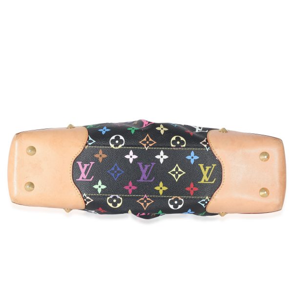 133164 stamp 73354e7c e6a6 4825 9ad2 116b32eeaae8 Louis Vuitton Black Monogram Multicolor Canvas Judy MM