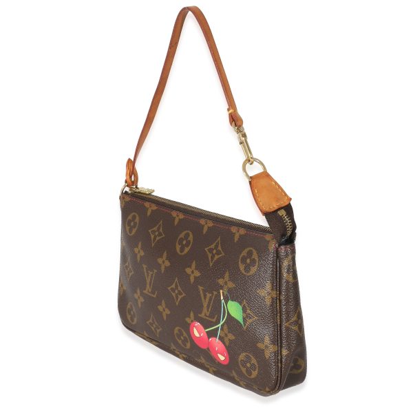 133169 sv Louis Vuitton Monogram Canvas Cerises Pochette Accessoires