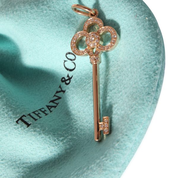 133174 box dd8fe370 e39c 4c94 8014 2870dcd52b09 Tiffany Co Key Pendant in 18K Rose Gold 011 CTW