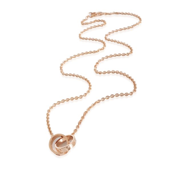 133177 pv 4fe98208 f8a0 4ae7 a8f0 57a8b6938b4f Cartier Love Fashion Necklace in 18k Rose Gold