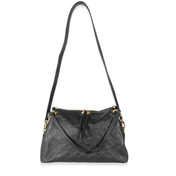 133226 bv Louis Vuitton Black Empreinte Ponthieu PM