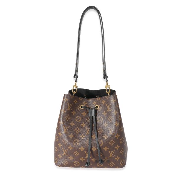 133256 ad1 47f6f1c7 44c2 47fa b972 f3623959238b Louis Vuitton Monogram Canvas Black Leather NéoNoé MM