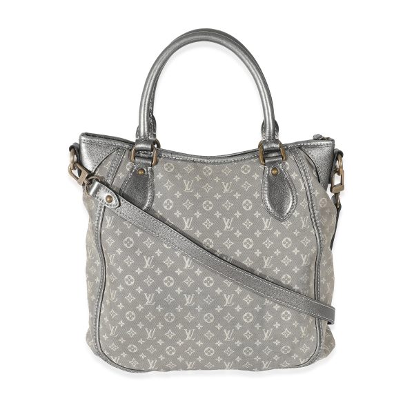 133260 pv Louis Vuitton Platine Monogram Mini Lin Besace Angele