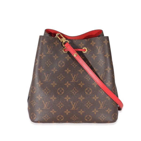 133319 pv Louis Vuitton Coquelicot Monogram Canvas NéoNoé MM