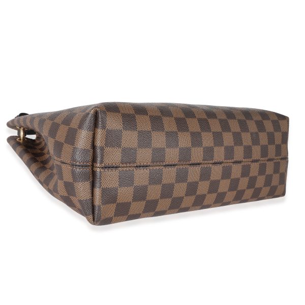 133320 clasp Louis Vuitton Damier Ebene Canvas Graceful PM