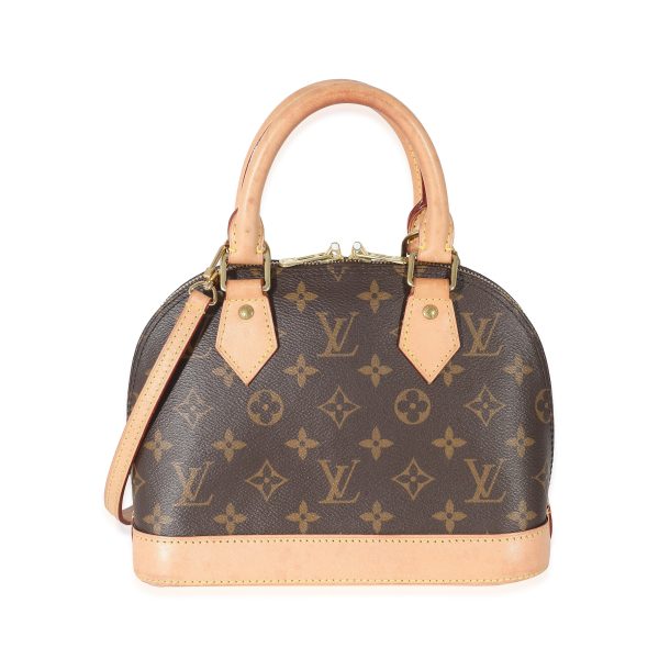 133368 fv Louis Vuitton Monogram Canvas Alma BB