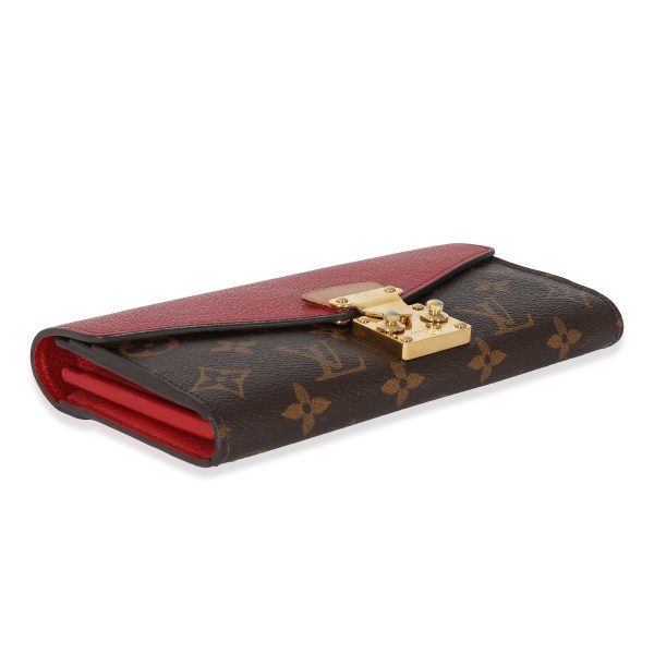 133405 clasp 918bfd3d ec92 4f76 a65b e81fd703e630 Louis Vuitton Cherry Monogram Canvas Pallas Wallet