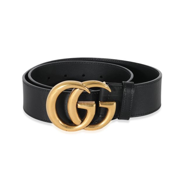 133430 fv 81f42d5c 7cdd 48fe 9070 0226f95520a1 Gucci Black Leather 2015 Re Edition Wide Belt 75