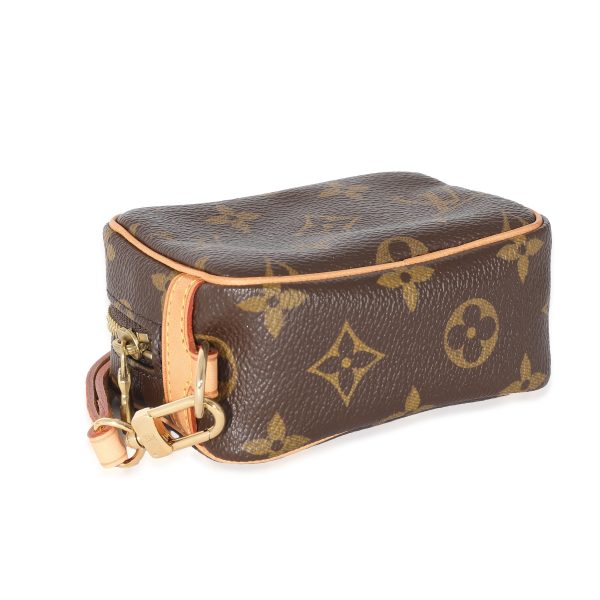 133464 clasp Louis Vuitton Monogram Canvas Wapity Wristlet