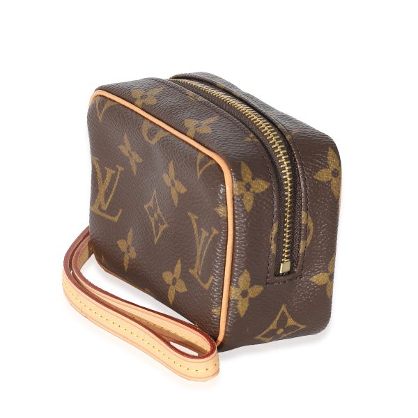 133464 sv Louis Vuitton Monogram Canvas Wapity Wristlet