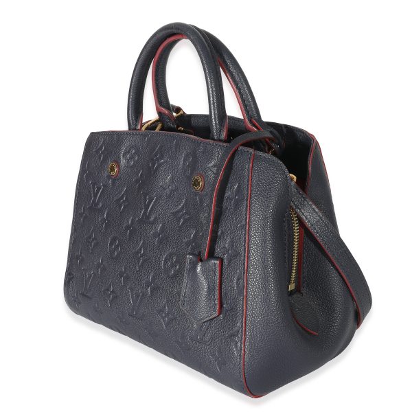 133506 sv Louis Vuitton Marine Rouge Monogram Empreinte Montaigne BB