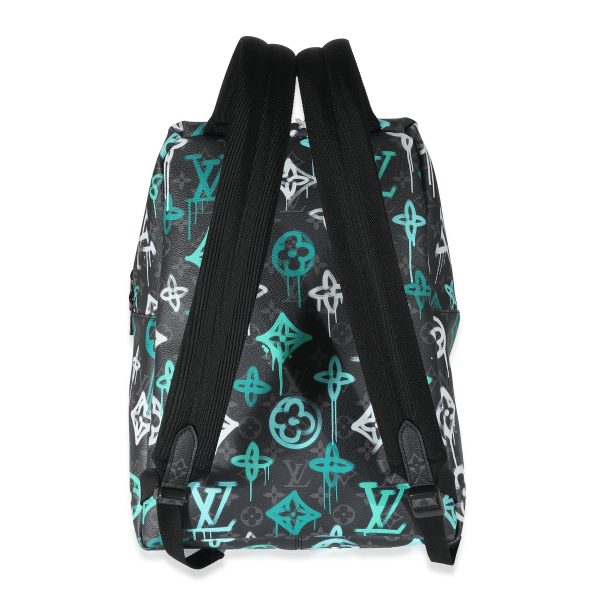 133536 pv Louis Vuitton Graffiti Monogram Eclipse Canvas Discovery Backpack