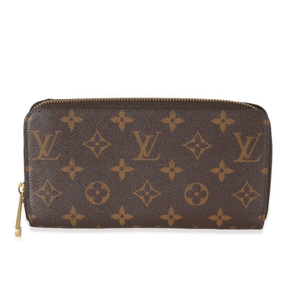 133539 fv Louis Vuitton Monogram Canvas Zippy Wallet