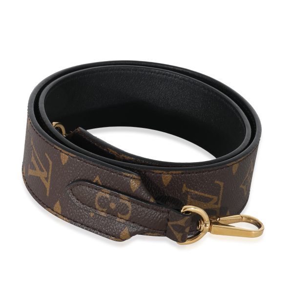 133541 fv e8b805f1 cb5f 4892 8785 c81ced207293 Louis Vuitton Black Monogram Canvas Bandouliere Strap