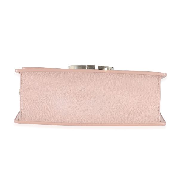 133676 box Christian Dior Pink Calfskin 30 Montaigne East West Flap Bag