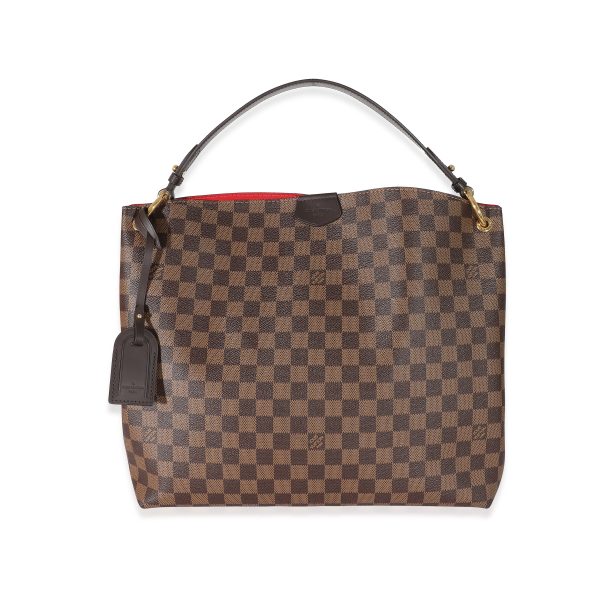 133708 fv Louis Vuitton Damier Ebene Canvas Graceful MM