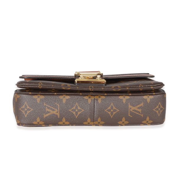 133769 stamp Louis Vuitton Caramel Monogram Canvas Marceau