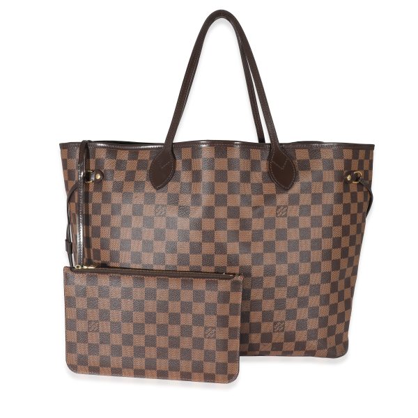 133795 fv Louis Vuitton Damier Ebene Canvas Neverfull GM