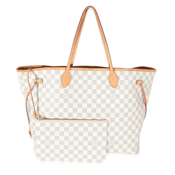 133800 fv Louis Vuitton Damier Azur Canvas Neverfull GM