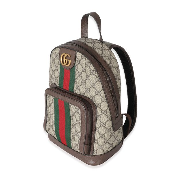 133836 sv a9ea852b f00b 4e29 9a92 dee7bd128e96 Gucci Beige GG Supreme Small Ophidia Backpack