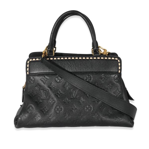 133855 pv Louis Vuitton Black Monogram Empreinte Vosges MM