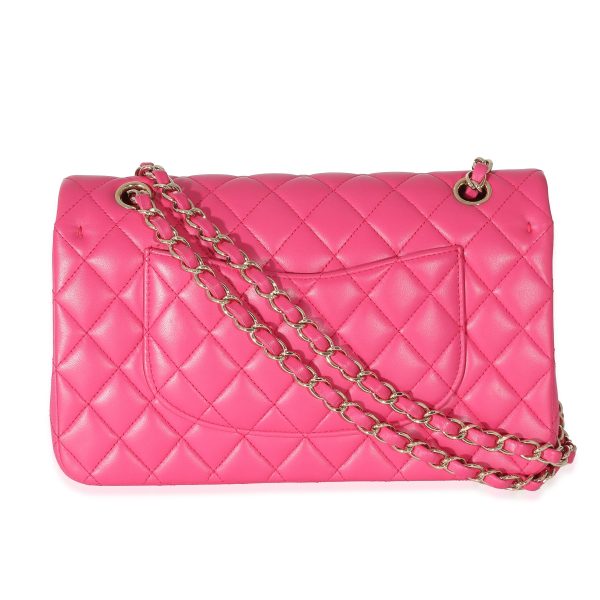 133879 pv cc66c2ab 9b3f 4cc3 8cb7 064a78d38064 Chanel 16C Pink Quilted Lambskin Medium Classic Double Flap Bag