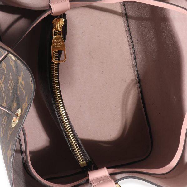 133897 av Louis Vuitton Rose Poudre Monogram Canvas NéoNoé MM