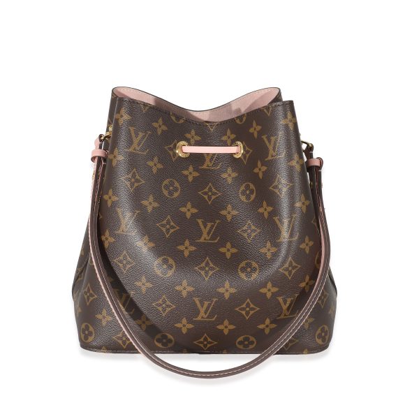 133897 pv Louis Vuitton Rose Poudre Monogram Canvas NéoNoé MM