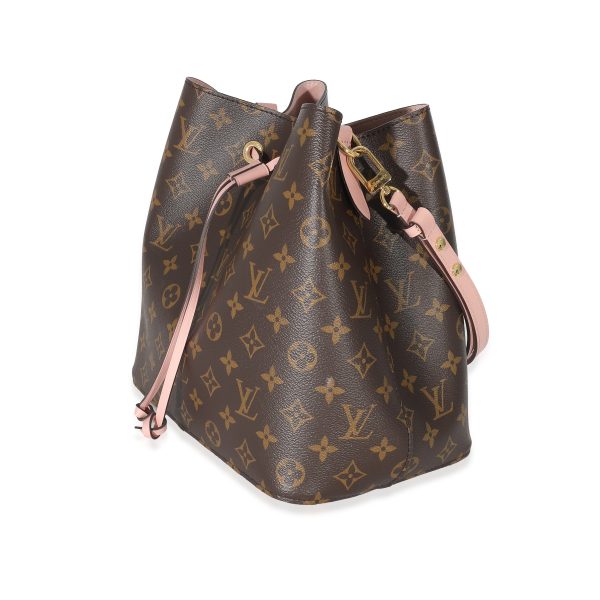 133897 sv Louis Vuitton Rose Poudre Monogram Canvas NéoNoé MM