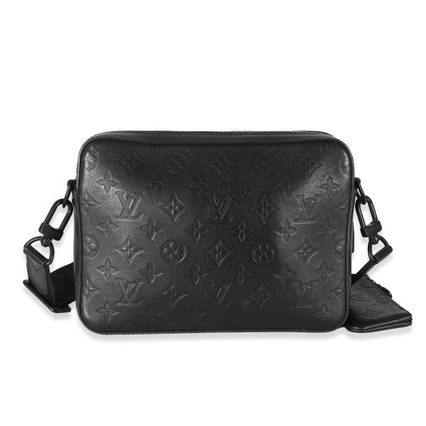 133959 fv bc011b42 ce9b 4135 bb2a 8610a37f918b Louis Vuitton Black Monogram Shadow Duo Messenger