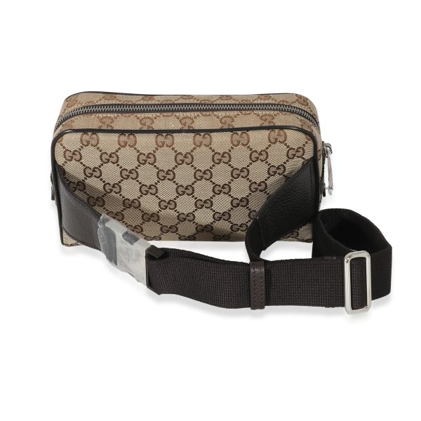 133995 pv Gucci Beige Signature GG Canvas Belt Bag