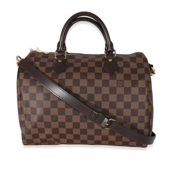 134001 pv Louis Vuitton Damier Ebene Canvas Speedy Bandouliere 30