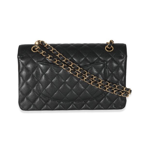 134003 pv dd2a7dde 8d9a 4ec6 9b93 f90d5379baa4 Chanel Black Caviar Medium Classic Double Flap Bag