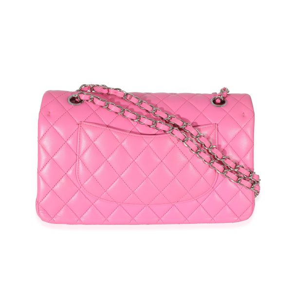 134011 pv 8583f7a1 5c22 4cfa a8bb 61163971ade6 Chanel Pink Quilted Lambskin Medium Classic Double Flap Bag