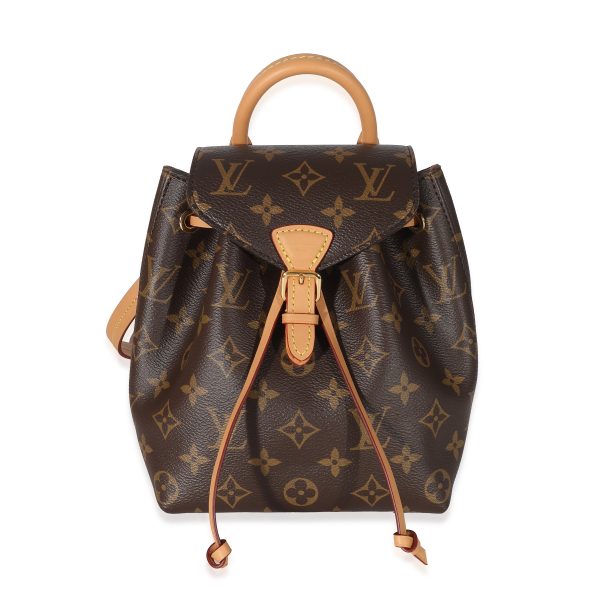 134038 fv Louis Vuitton Monogram Canvas Montsouris BB