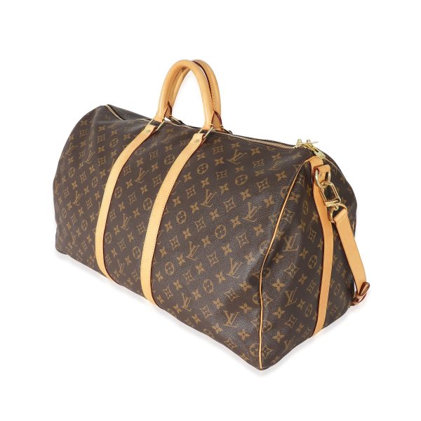 134052 sv Louis Vuitton Monogram Canvas Keepall Bandouliere 55