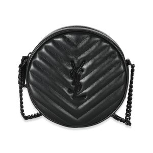 134062 fv Chanel Black Caviar Mademoiselle Kelly Bag
