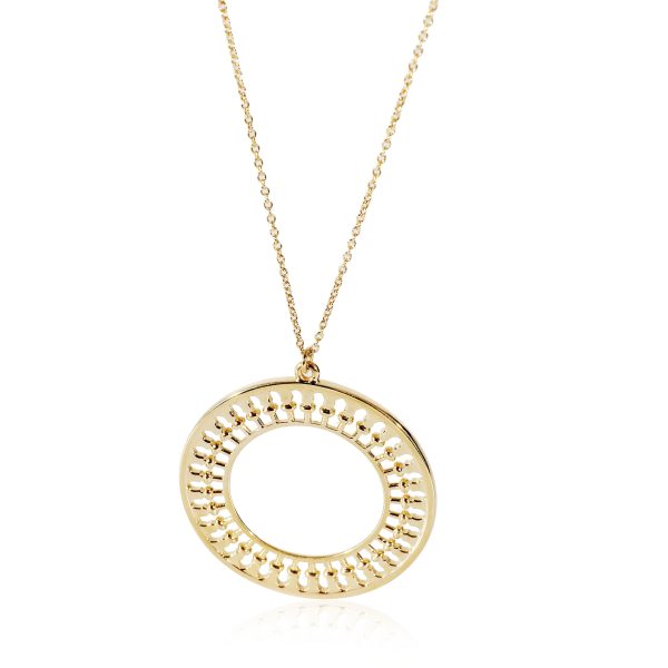 134090 fv 930a8bda b657 40ec 9f12 44af2dccfcff Tiffany Co Paloma Picasso Venezia Stella Medallion in 18K Yellow Gold